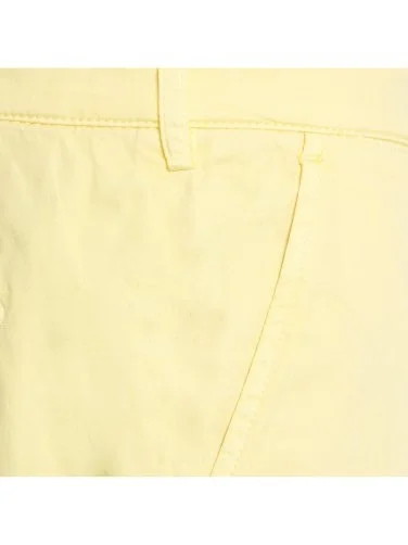 40WEFT Sarı Vintage Twill Pamuk Bermuda - 2