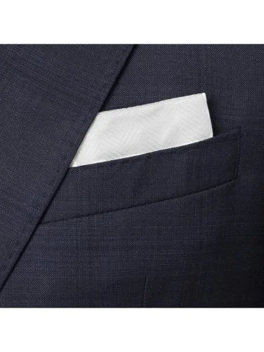 Carl Gross Cerruti Süper 130'S Lacivert Ekoseli Yün Takım Elbise - 2