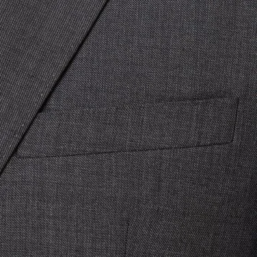 Carl Gross Gri Marzotto Filafil Doku Yün Modern Fit Takım Elbise - 2