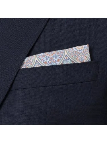 Carl Gross Lacivert-Mavi Reda Prince De Galle Modern Fit Erkek Takım Elbise - 2