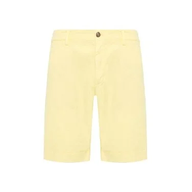 40WEFT Yellow Vintage Twill Cotton Bermuda - 1