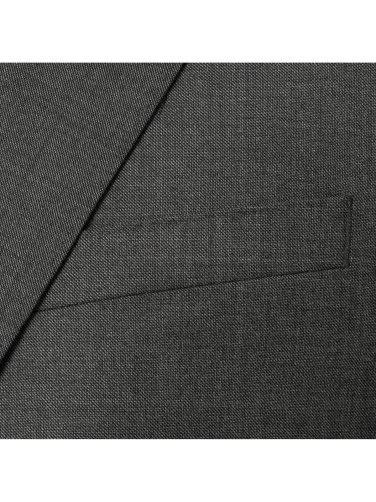 Carl Gross Grey Vitale Barberis Filafil Texture Wool Super 110's Modern Fit Men's Suit - 2