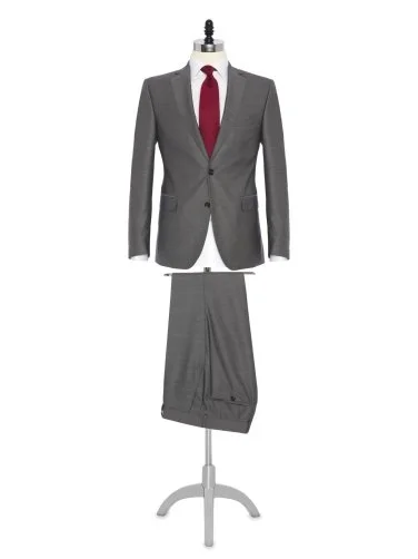 Carl Gross Gray Wool Silk Suit - 1