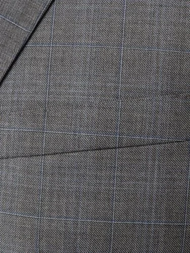 Carl Gross Light Grey Checked Suit - 2