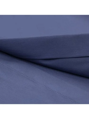 Germirli Azur Blue Hidden Placket Classic Collar Tailor Fit Cotton Elastane Shirt - 3