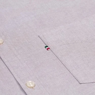 Germirli Beige Button-Down Collar Pocket Tailor Fit Sport Oxford Men's Shirt - 4