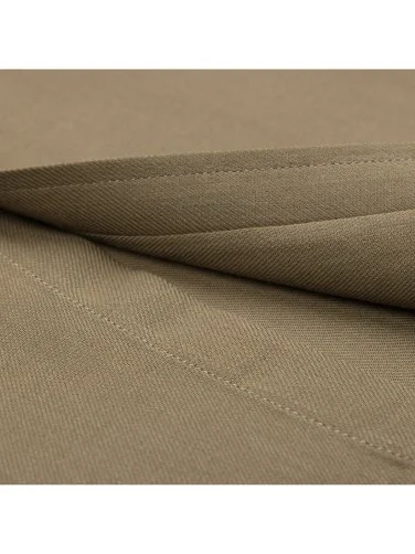 Germirli Khaki Twill Texture Soft Collar Tailor Fit Cotton Wool Shirt - 4