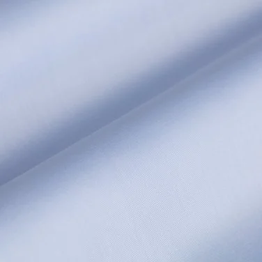 Germirli Non Iron Light Blue Twill Classic Collar Tailor Fit Journey Shirt - 3