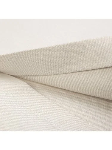 Germirli Sand Beige Color Cotton Tencel Epaulette Cover Pocket Foldable Sleeve Hello Shirt - 4