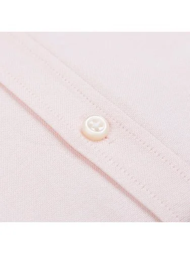Germirli Sport Oxford Hidden Button Collar Soft Pink Utilty Flap Pocket Organic Cotton Shirt - 3
