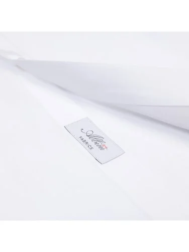 Germirli White Button-down Collar Tailor Fit Tencel Men's Shirt - 4