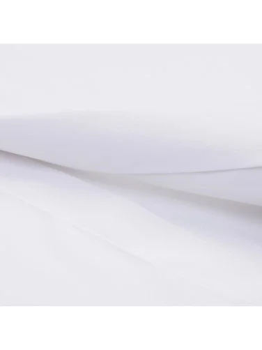 Germirli White Hidden Placket Classic Collar Tailor Fit Cotton Elastane Shirt - 3