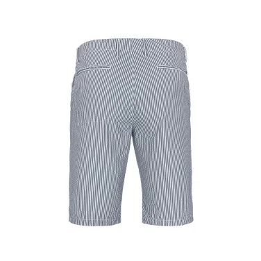 Hiltl Bermuda Navy White Striped - 2
