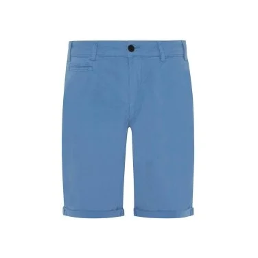 Hiltl Blue Cotton Elastane Bermuda - 1