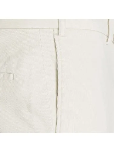 Hiltl Bone Color Supima Cotton Slim Fit Thin Corduroy Chino Pants - 2
