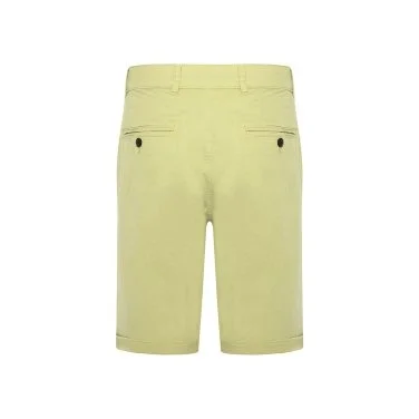 Hiltl Pistachio Green Cotton Elastane Bermuda - 3