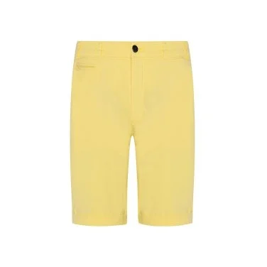 Hiltl Yellow Cotton Elastane Bermuda - 1