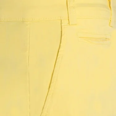 Hiltl Yellow Cotton Elastane Bermuda - 2