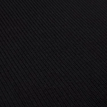 La Fileria Black Knitted Wool Scarf - 2