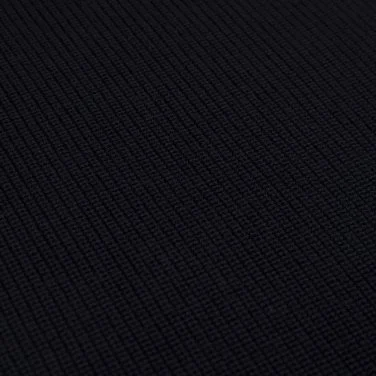 La Fileria Navy Blue Knitted Wool Scarf - 2