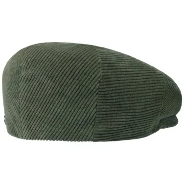 Lierys Driver Cap Cotton Green Velvet Cap Hat - 2