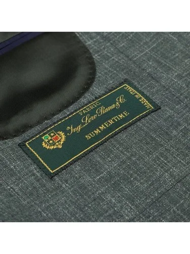 Sartoria Latorre Green Loro Piana Summertime Wool Silk Linen Unlined Jacket - 2