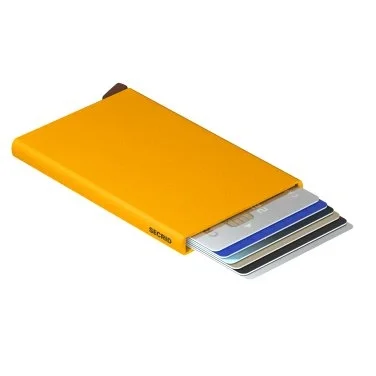 Secrid Cardprotector Powder Ochre Wallet - 3