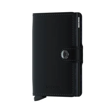 Secrid Miniwallet Matte Black Wallet - 1