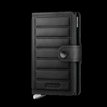 Secrid Premium Miniwallet Emboss Lines Black Wallet - 1