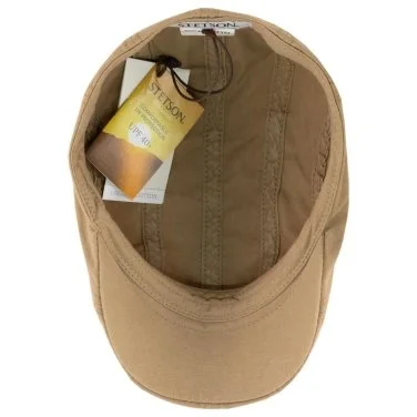 Stetson Beige Ivy Cap Delave Organic Cotton Uv Protection Hat - 4