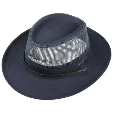 Stetson Navy Blue Outdoor Air Cotton Coolmax Hat - 2