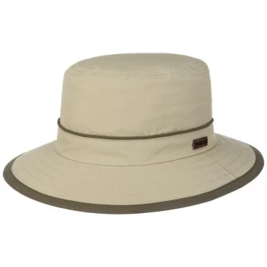 Stetson Greenish Beige Bucket Outdoor UV Protection Coolmax Water Repellent Hat - 1