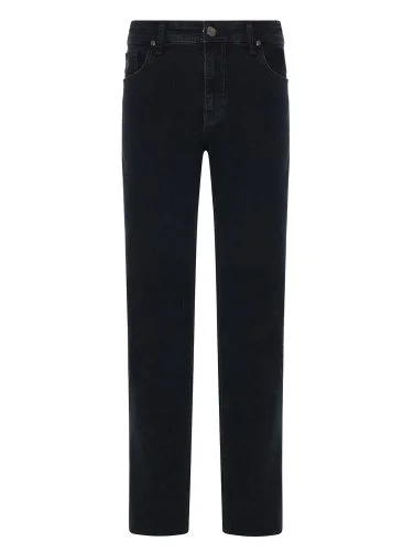 Gallus 5 Cep İndigo Kahverengi Efektli Regular Fit Denim Pantolon - 1