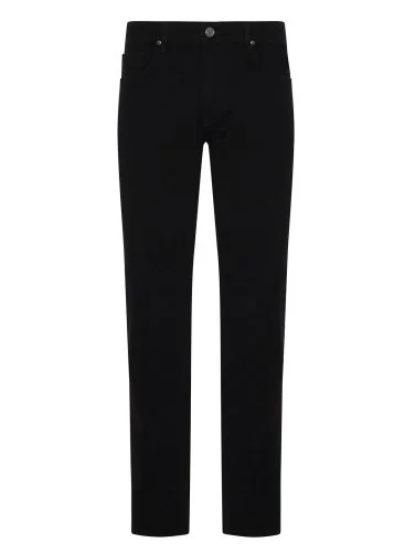 Gallus 5 Cep Siyah Regular Fit Denim Pantolon - 1
