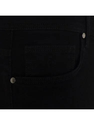 Gallus 5 Cep Siyah Regular Fit Denim Pantolon - 2