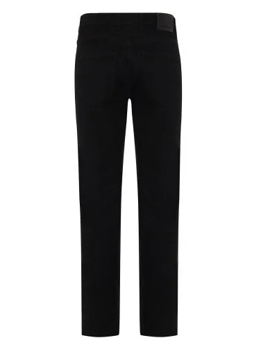 Gallus 5 Cep Siyah Regular Fit Denim Pantolon - 3