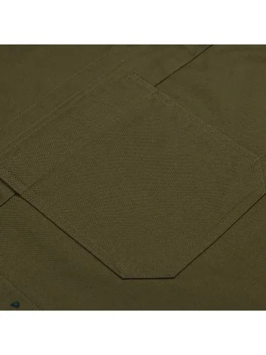 Germirli Albiate Haki Yeşili Tailor Fit Spor Oxford Erkek Utility Gömlek - 5