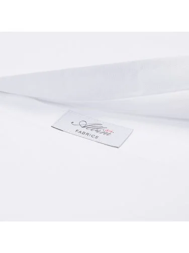 Germirli Albini Beyaz Exclusive Piumino Piquet 100 Klasik Yaka Tailor Fit Pamuk Gömlek - 2