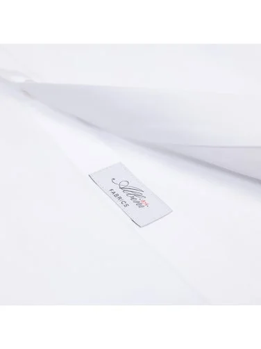 Germirli Beyaz Düğmeli Yaka Tailor Fit Tencel Erkek Gömlek - 4