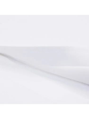 Germirli Beyaz Exclusive Panama Doku Düğmeli Yaka Tailor Fit Pamuk Gömlek - 4