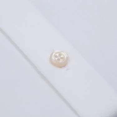 Germirli Beyaz Tailor Fit 120/2 Journey Non Iron Pamuk Klasik Yaka Gömlek - 3