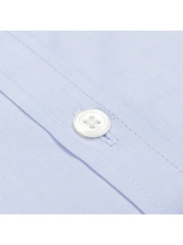 Germirli Black Label Açık Mavi Tailor Fit Klasik Yaka 200/2 Pamuk Gömlek - 3