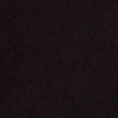 Germirli Bordo Balıksırtı Yün Kaşkol - 2