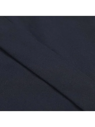 Germirli Lacivert Gizli Pat Klasik Yaka Tailor Fit Pamuk Elastan Gömlek - 3