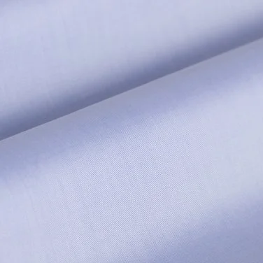 Germirli Non Iron Mavi Twill Klasik Yaka Tailor Fit Gömlek - 5