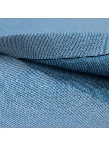 Germirli Petrol Mavi Gizli Pat Soft Yaka Tailor Fit Diyagonal Desen Pamuk Gömlek - 3