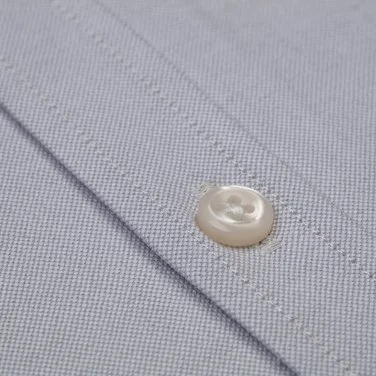 Germirli Taş Rengi Düğmeli Yaka Cepli Tailor Fit Spor Oxford Erkek Gömlek - 3