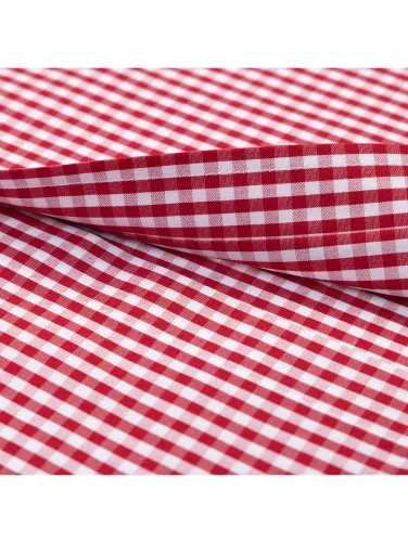 Germirli Testa Kırmızı Pötikare Düğmeli Yaka Tailor Fit Pamuk Exclusive Gömlek - 3