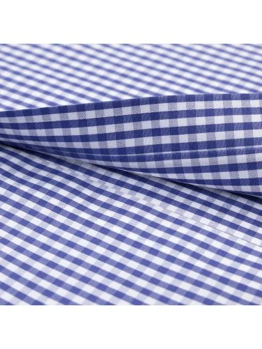 Germirli Testa Lacivert Pötikare Exclusive Düğmeli Yaka Tailor Fit Pamuk Gömlek - 3