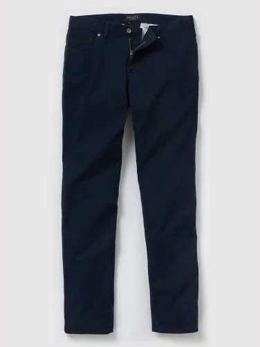 Hiltl 5 Cep Lacivert Pamuk Elastan Regular Fit Pantolon - 5